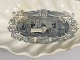 Historical Staffordshire Boston Mails Relish Dish Gentleman’s Cabin RC